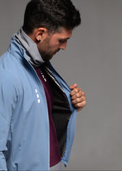 SOUL LS JERSEY + ARTIC GREY LONG BIBS + GLACIER JACKET + NECK WARMER
