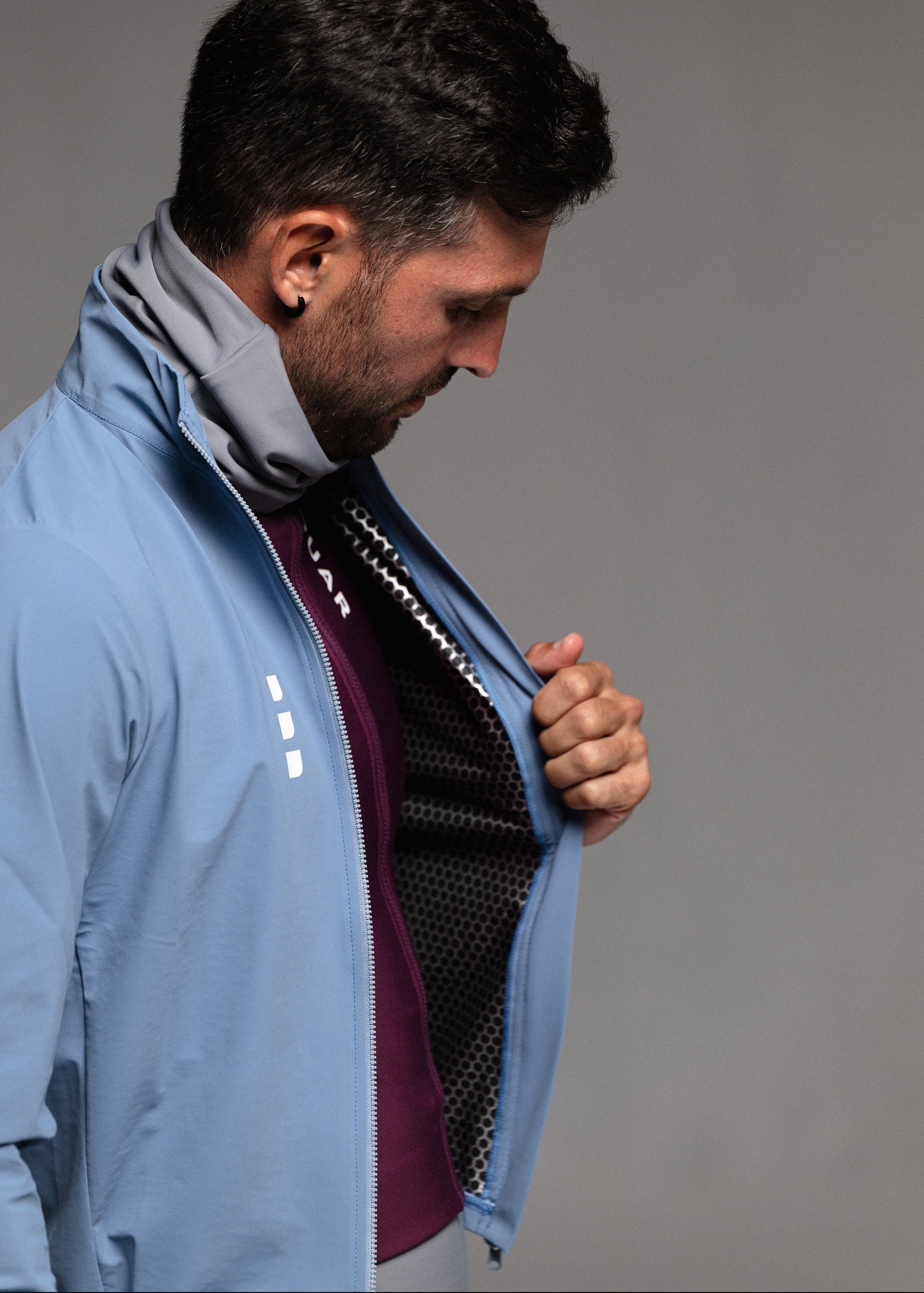 SOUL LS JERSEY + ARTIC GREY LONG BIBS + GLACIER JACKET + NECK WARMER