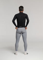 ROCK AND ROLL LS JERSEY + ARTIC GREY LONG BIBS + NECK WARMER + MERINO SOCKS