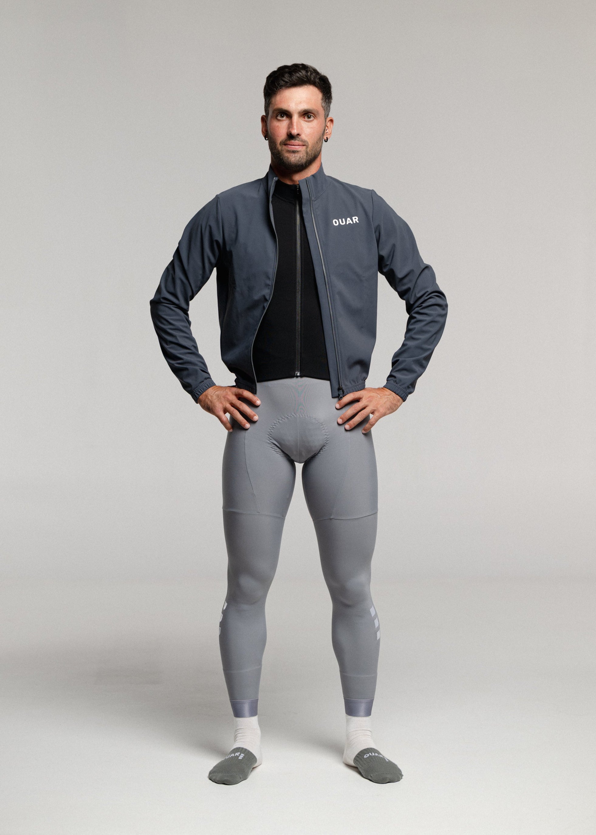 ARTIC GREY - AXYUM Thermal Long Bibs Man