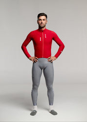 DISCO LS JERSEY + ARTIC GREY LONG BIBS + NECK WARMER + MERINO SOCKS