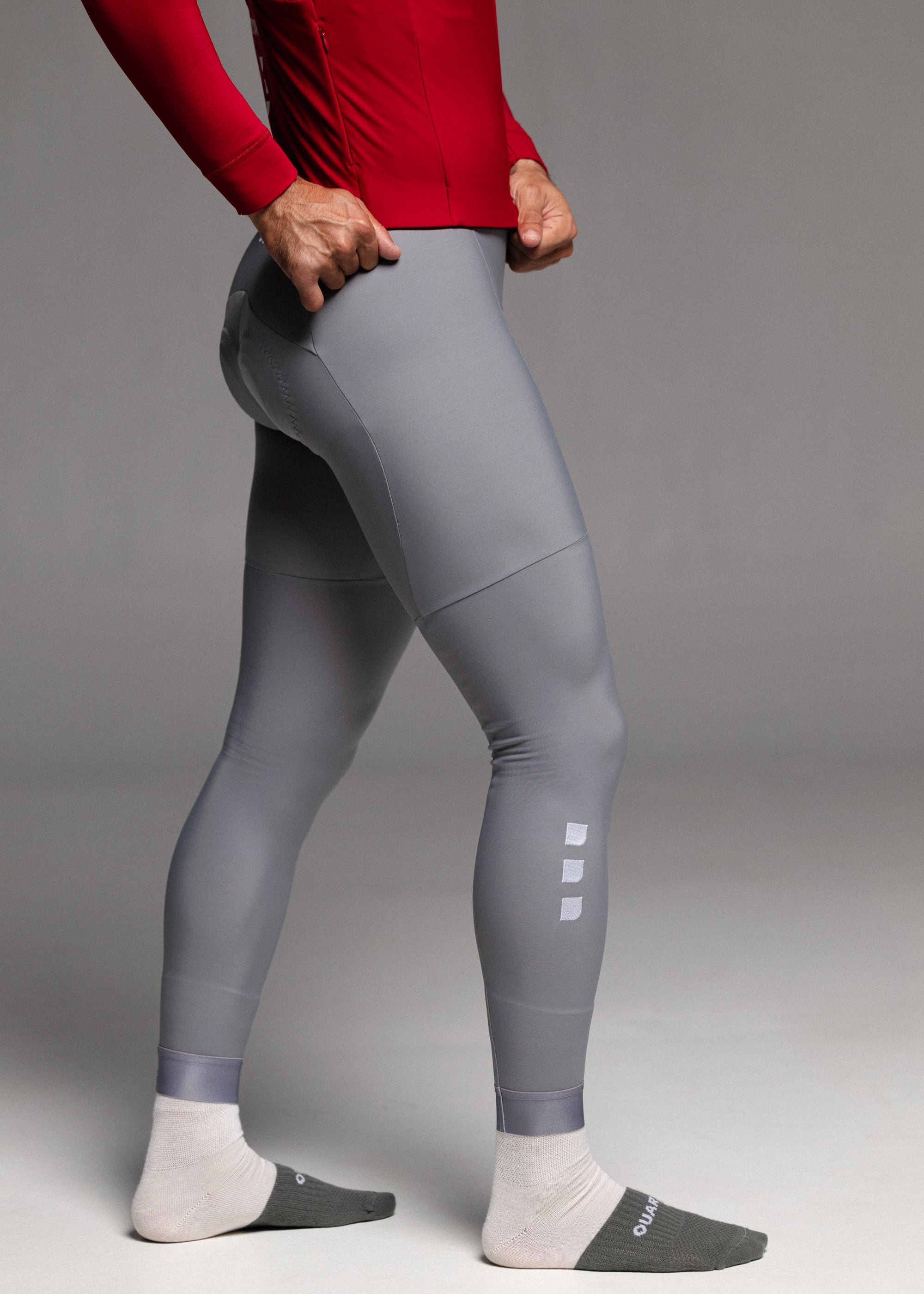 ARTIC GREY - AXYUM Thermal Long Bibs Man
