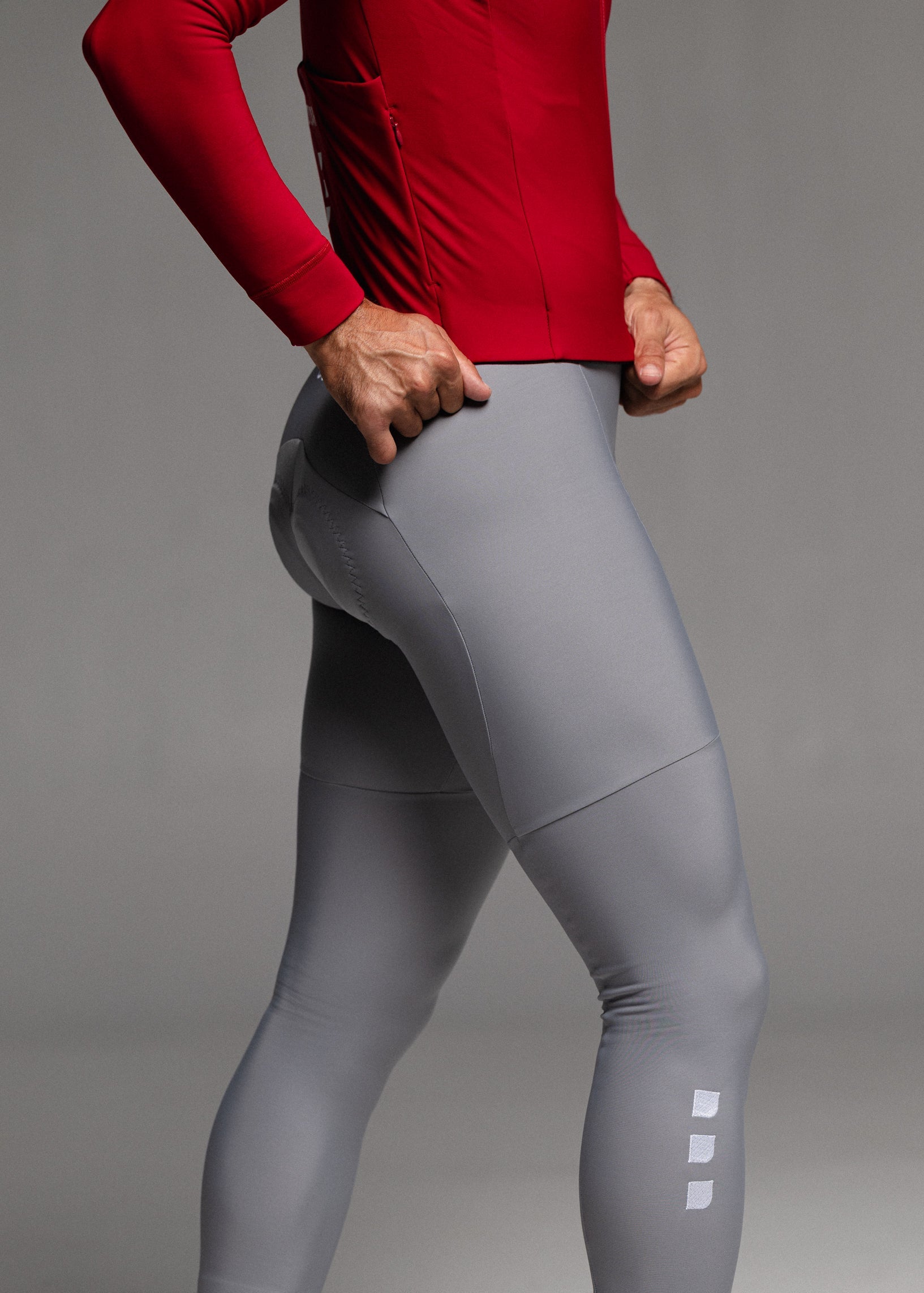 DISCO LS JERSEY + ARTIC GREY LONG BIBS + NECK WARMER + MERINO SOCKS