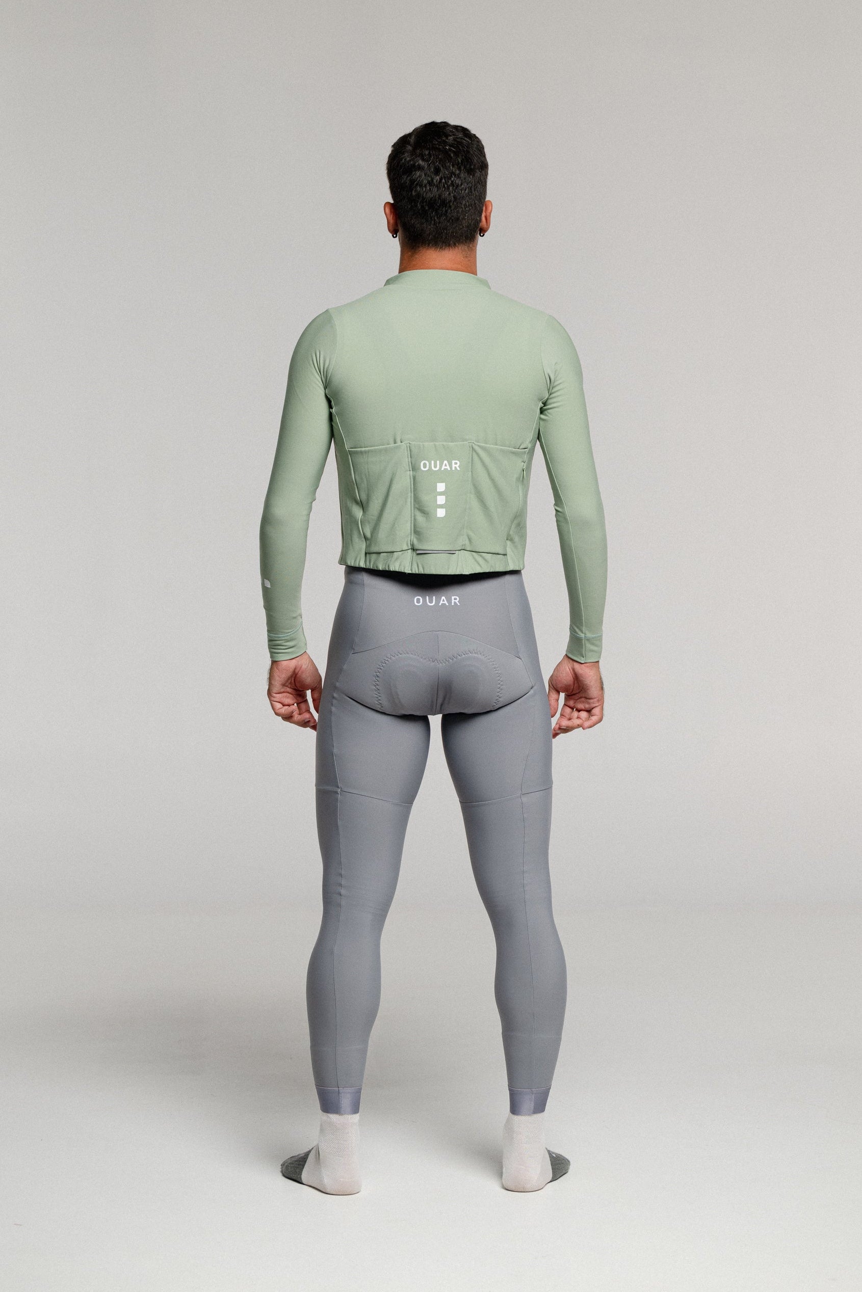 CHILL LS JERSEY + ARTIC GREY LONG BIBS + NECK WARMER + MERINO SOCKS