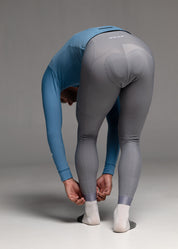 ELECTRO LS JERSEY + ARTIC GREY LONG BIBS + NECK WARMER + MERINO SOCKS