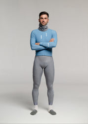 ELECTRO LS JERSEY + ARTIC GREY LONG BIBS + NECK WARMER + MERINO SOCKS