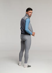 ELECTRO LS JERSEY + ARTIC GREY LONG BIBS + MIST GILET + NECK WARMER
