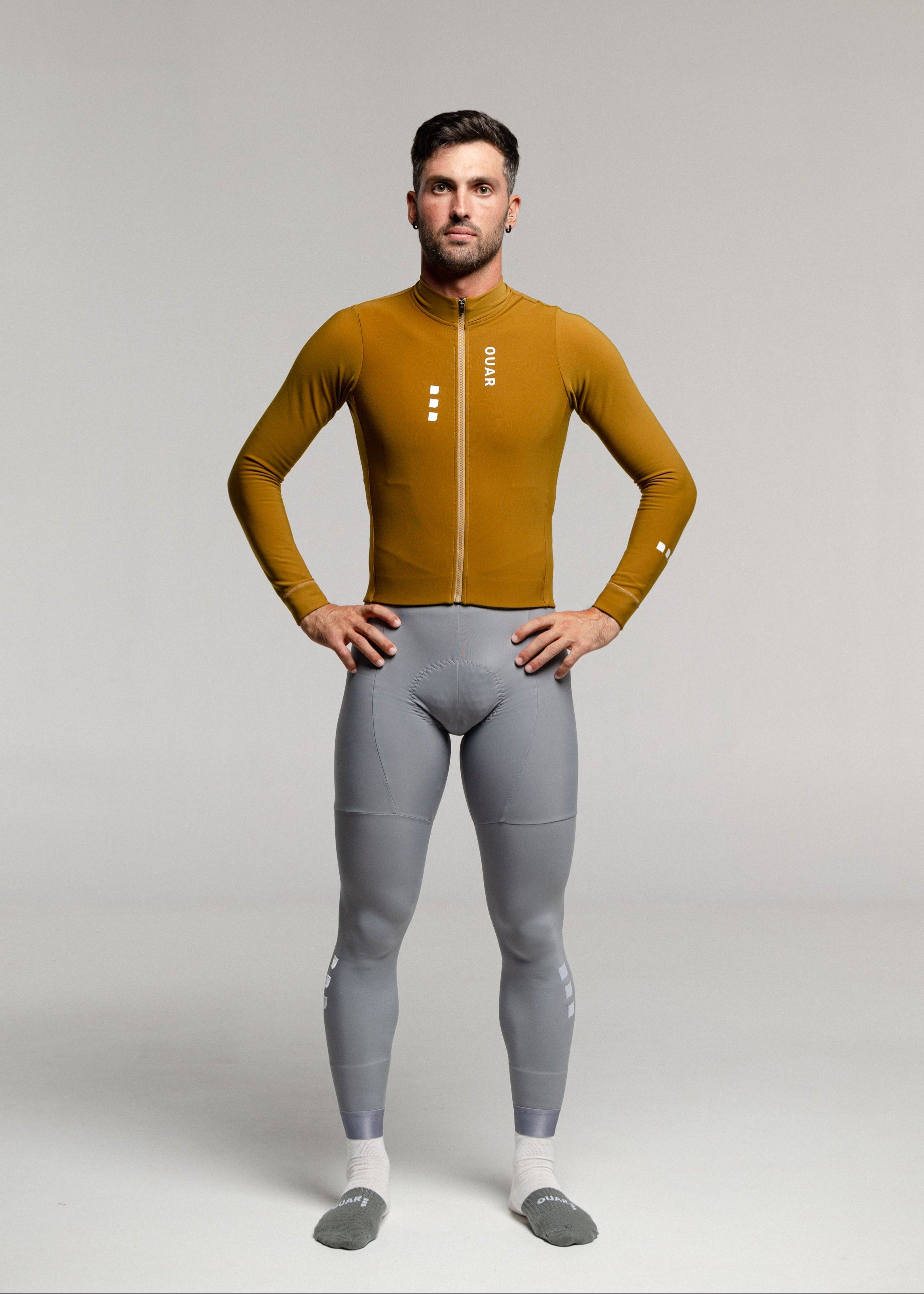 COUNTRY LS JERSEY + ARTIC GREY LONG BIBS + DARK NIGHT JACKET + NECK WARMER