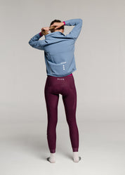RIPE PLUM - AXYUM Thermal Long Bibs Woman