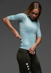 DUSTY MOSS JERSEY + WILD GREEN BIBS + WILD GREEN SOCKS