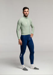 CHILL LS JERSEY + MARINO LONG BIBS + GLACIER GILET + NECK WARMER