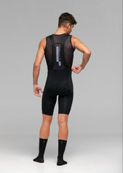BURNT RED JERSEY + PURE BLACK BIBS + BLACK/GREY SOCKS