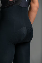PURE BLACK JERSEY + PURE BLACK BIBS + BLACK/GREY SOCKS