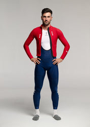 DISCO LS JERSEY + MARINO LONG BIBS + BASE LAYER + NECK WARMER