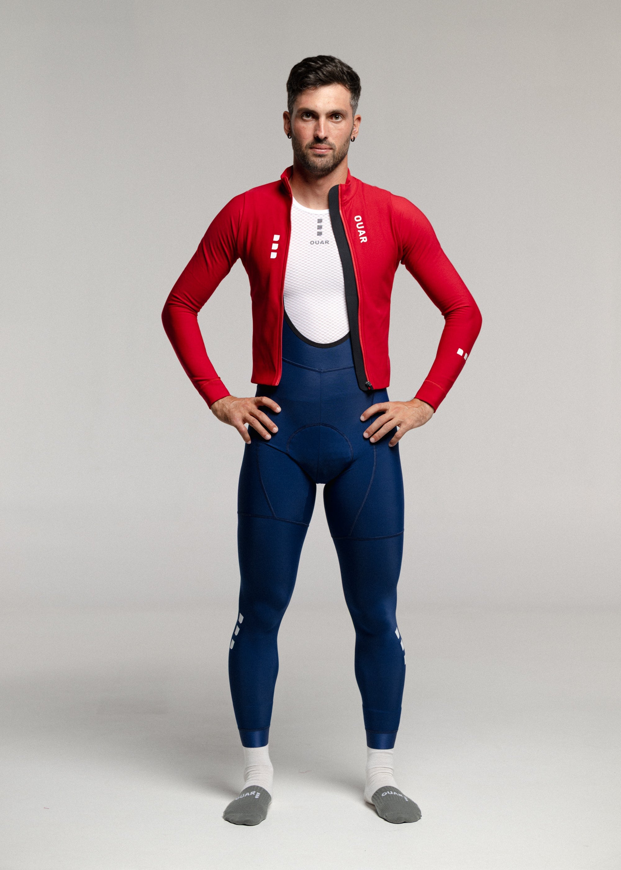 DISCO LS JERSEY + MARINO LONG BIBS + BASE LAYER + NECK WARMER