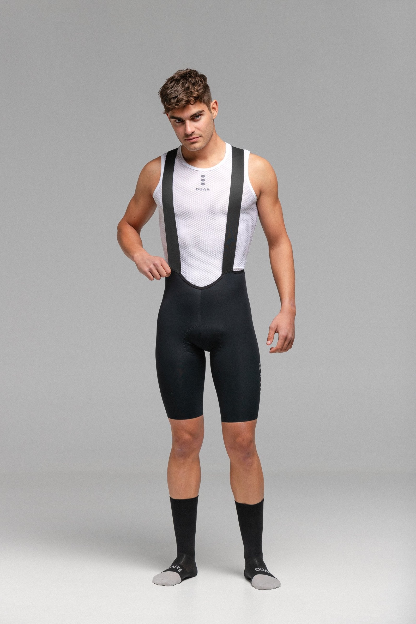 BURDEOS JERSEY + PURE BLACK BIBS + BLACK/GREY SOCKS