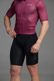 PURE BLACK - AERYS Bib Shorts Man