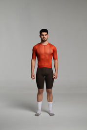 MAGMA JERSEY + COCOA BIBS + WHITE/GREY SOCKS
