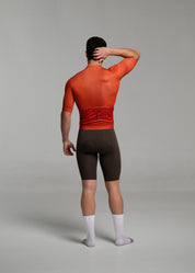MAGMA JERSEY + COCOA BIBS + WHITE/GREY SOCKS