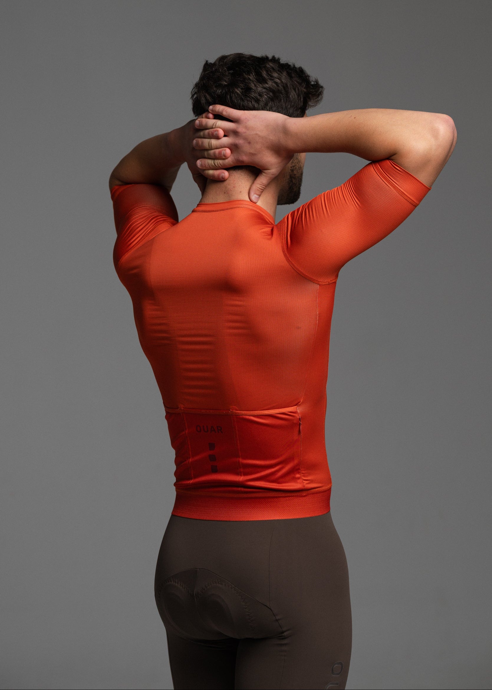 MAGMA JERSEY + COCOA BIBS + WHITE/GREY SOCKS