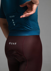 DARK TEAL JERSEY + DARK BURDEOS BIBS + WHITE/GREY SOCKS