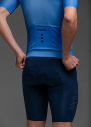 COBALT BLUE JERSEY + MARINO AERYS BIBS + MARINO/GREY SOCKS