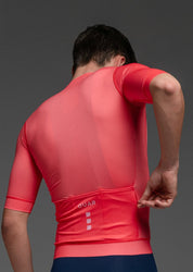 GRAPEFRUIT JERSEY + AQUA BIBS + WHITE/AQUA SOCKS