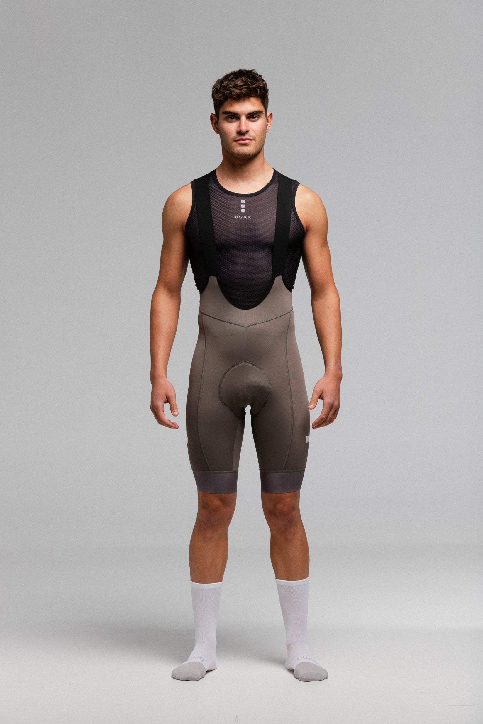 DIZZY WHITE JERSEY + STONE BIBS + WHITE/AQUA SOCKS