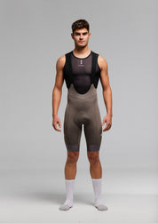 PURE BLACK JERSEY + STONE EVO BIBS + BLACK/GREY SOCKS