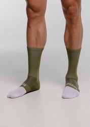 PISTACHIO JERSEY + WILD GREEN BIBS + WILD GREEN SOCKS