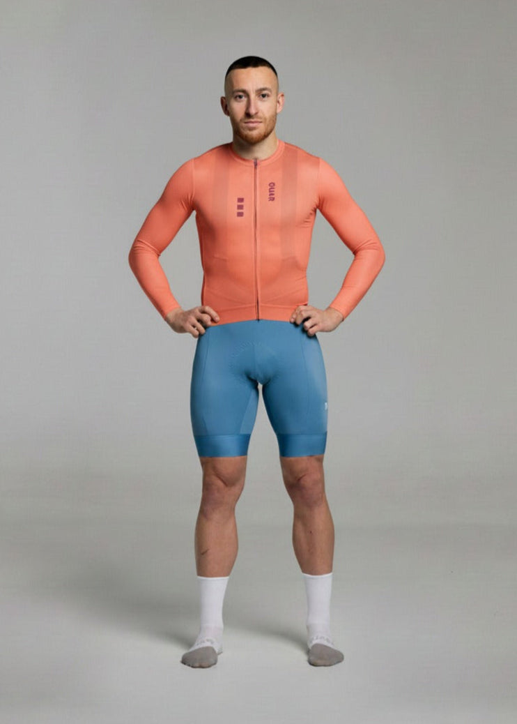 VIBRANT CORAL - AERYS Long Sleeve Jersey Man