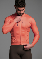 VIBRANT CORAL - AERYS Long Sleeve Jersey Man