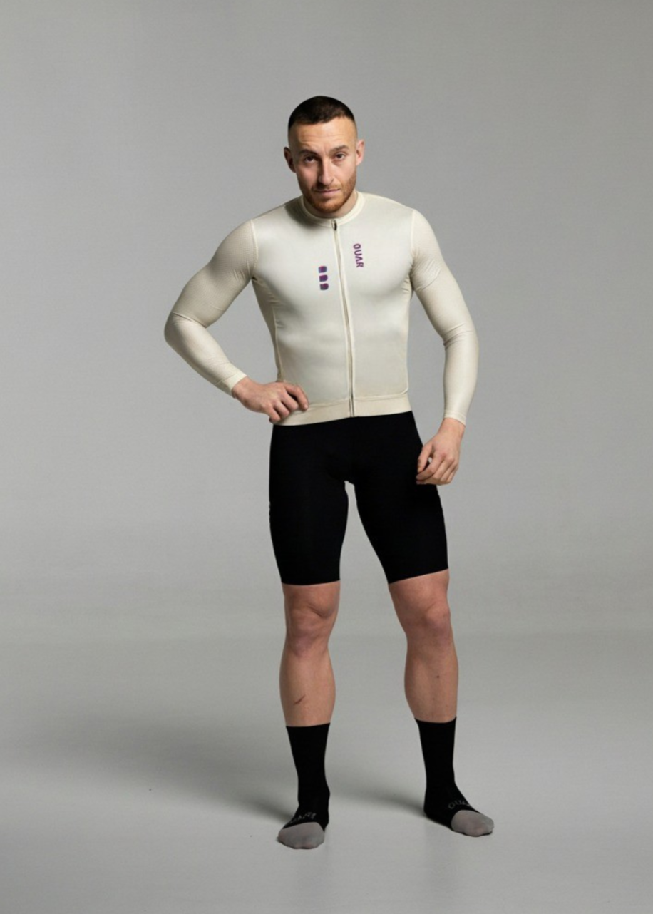 DIZZY WHITE - AERYS Long Sleeve Jersey Man