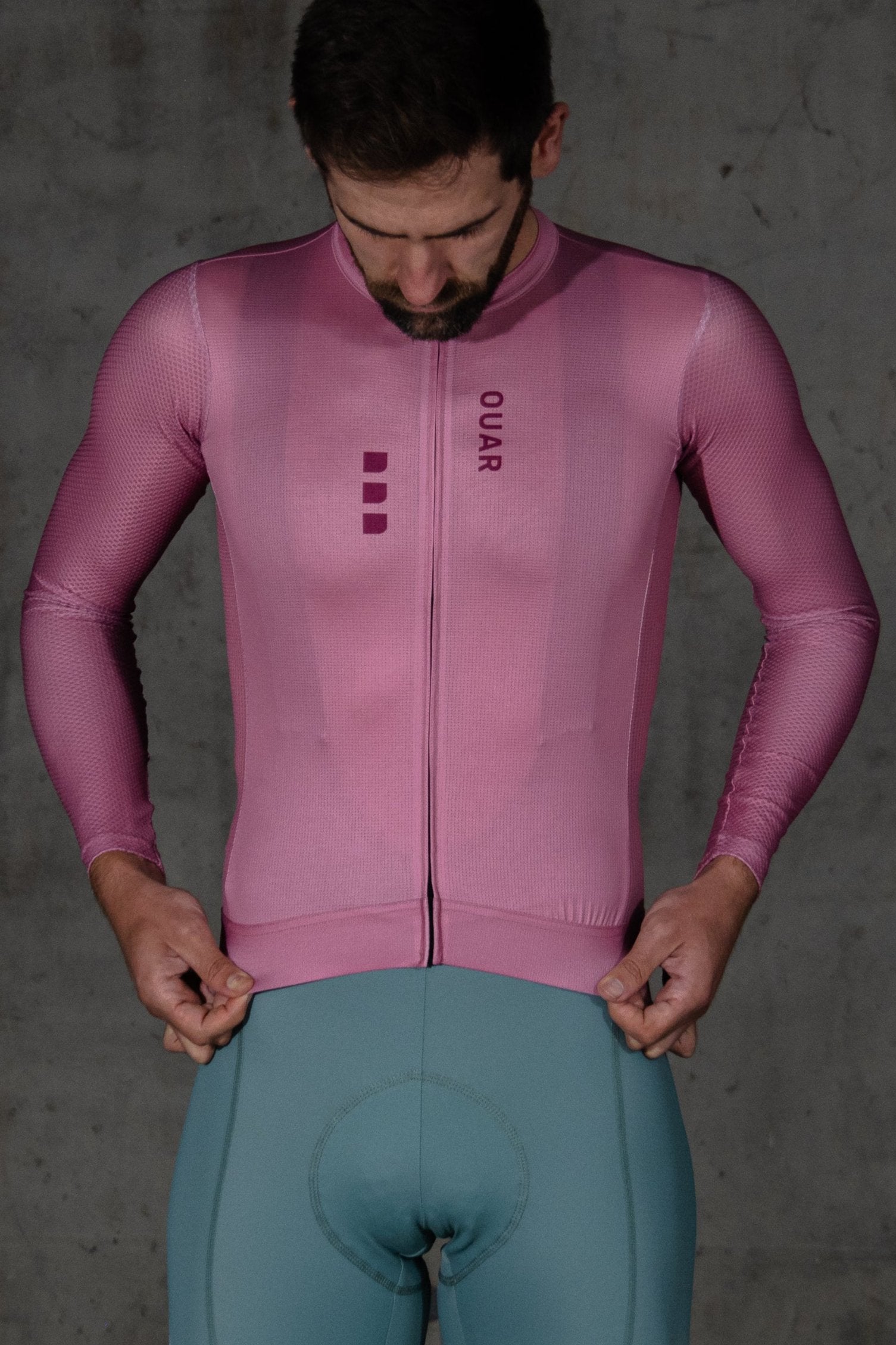 DUSTY CHERRY - AERYS Long Sleeve Jersey Man