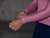 DUSTY CHERRY LS JERSEY + MARINO BIBS + MARINO/GREY SOCKS