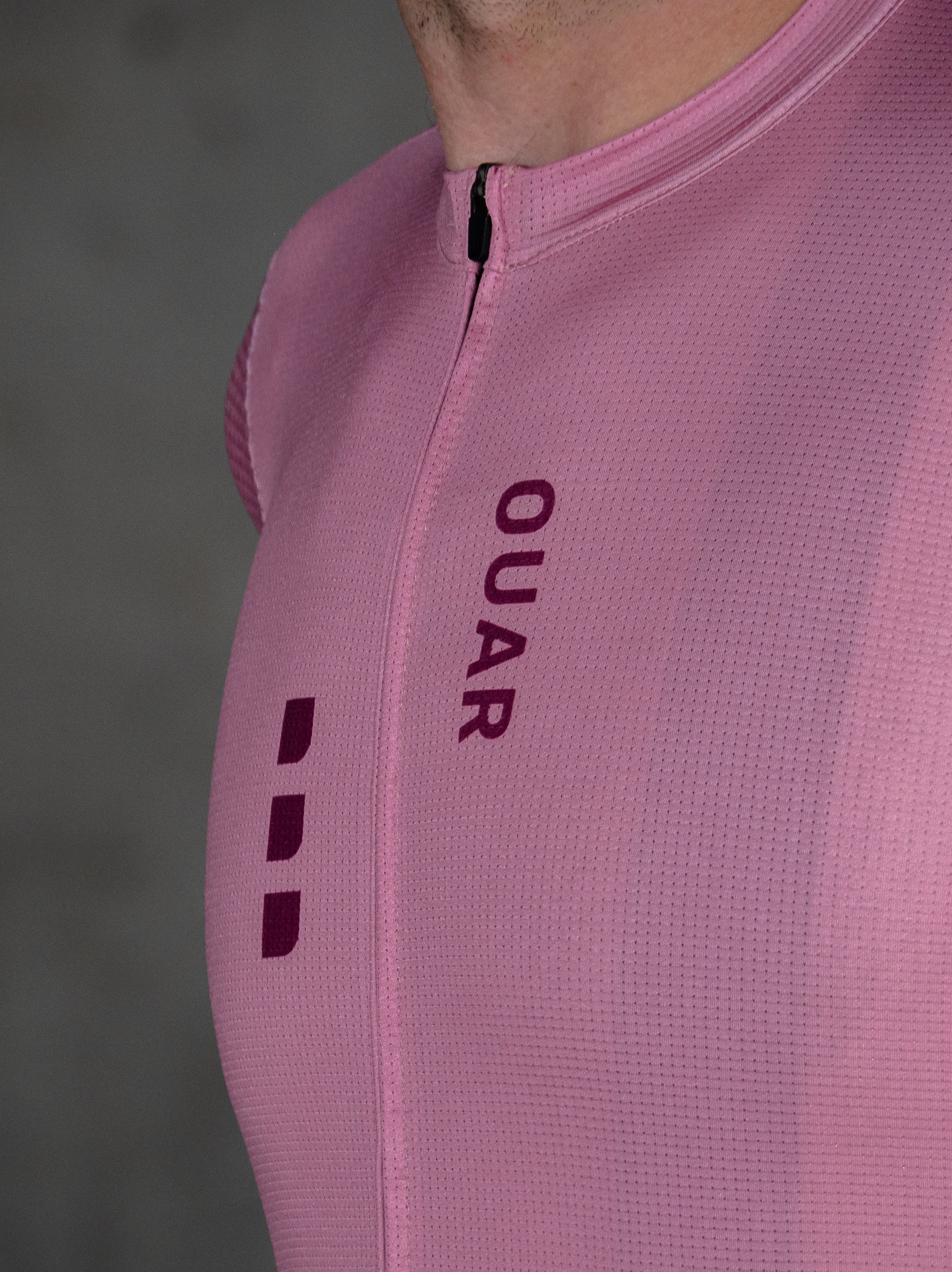 DUSTY CHERRY LS JERSEY + MARINO BIBS + MARINO/GREY SOCKS