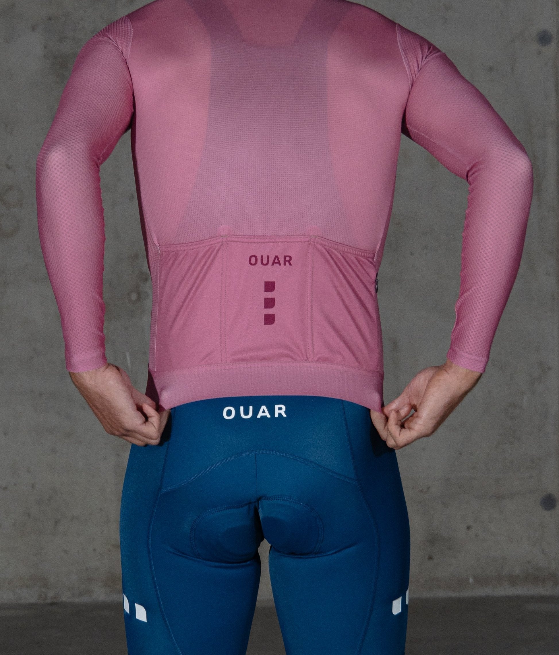 DUSTY CHERRY - AERYS Long Sleeve Jersey Man