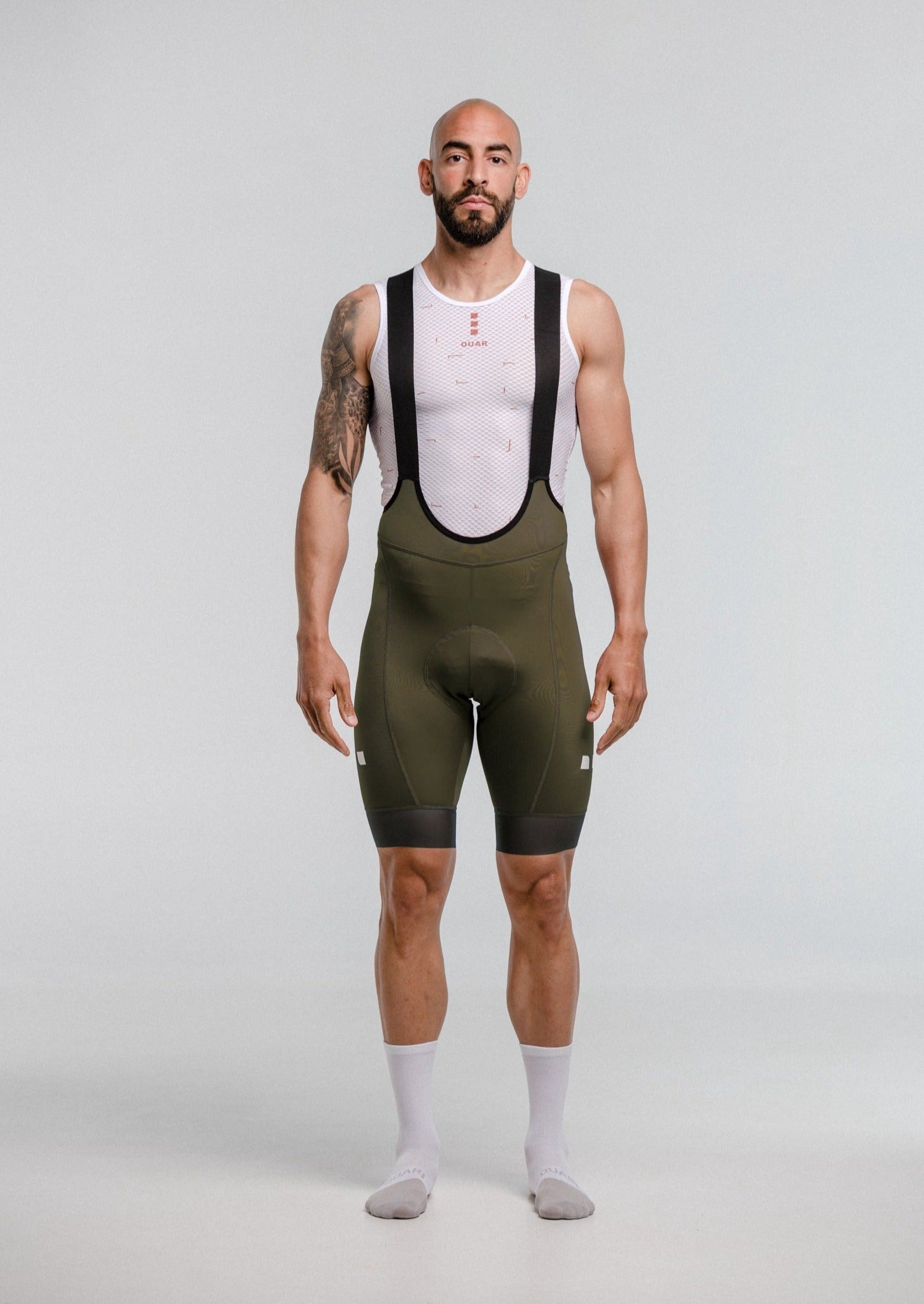 WILD GREEN - EVO Bib Shorts Man
