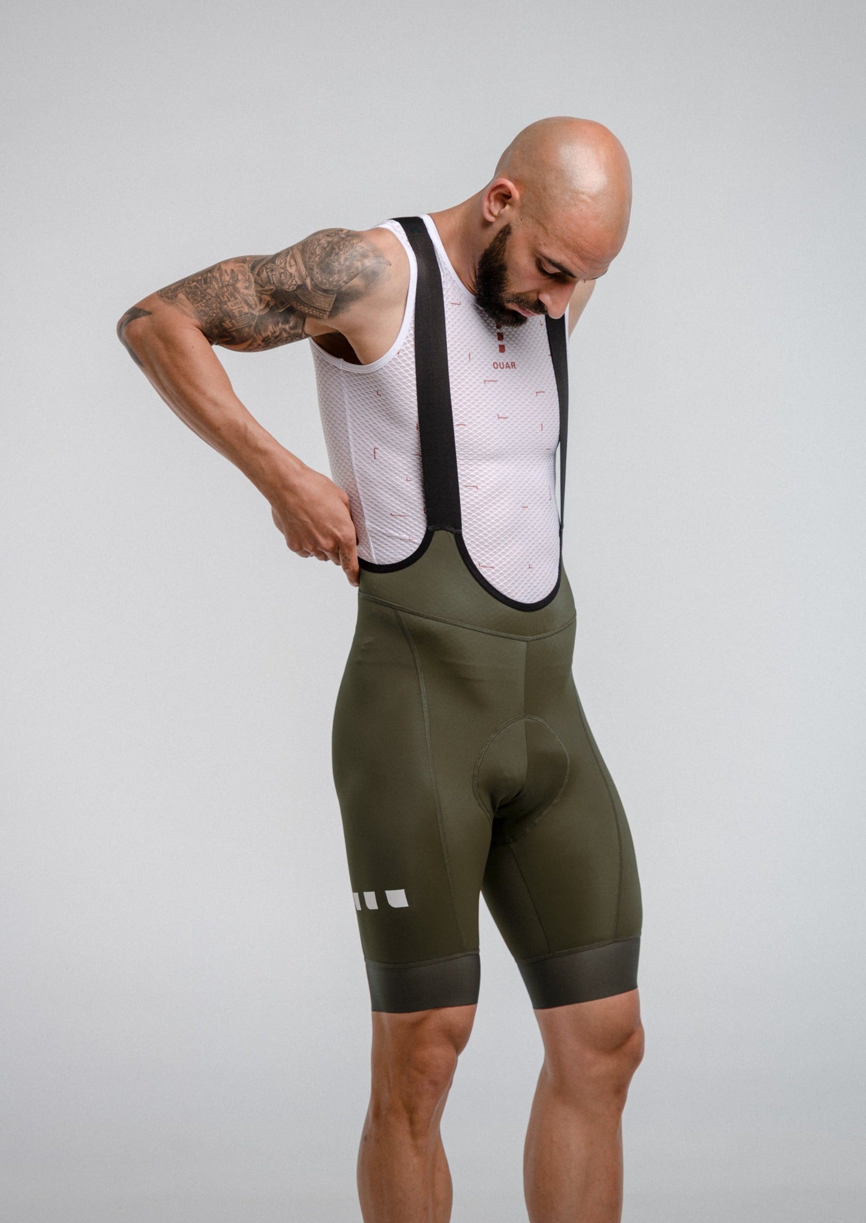 WILD GREEN - EVO Bib Shorts Man