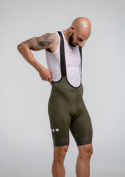 WILD GREEN - EVO Bib Shorts Man