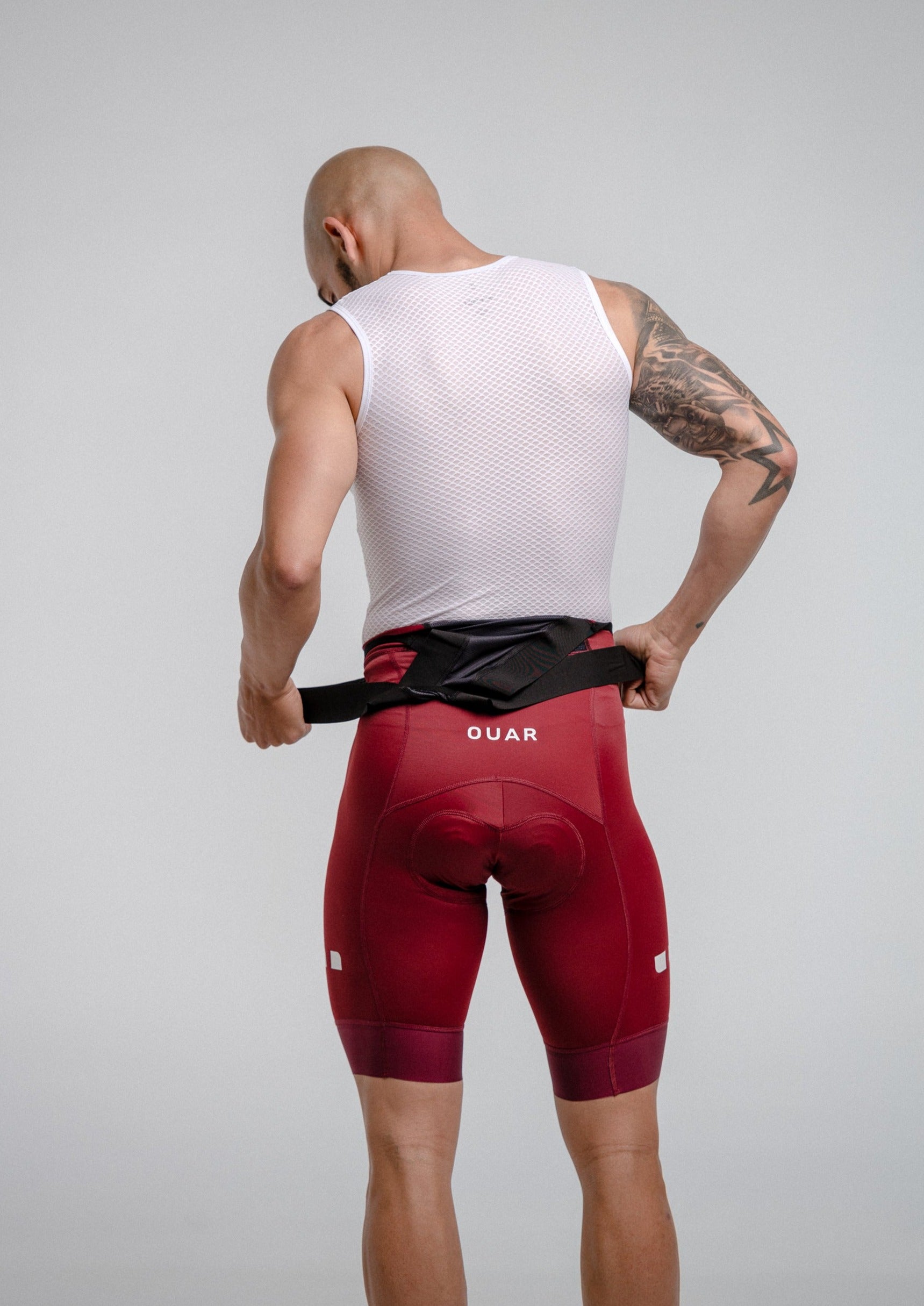 WHITE/AQUA - EVO Base Layer Man