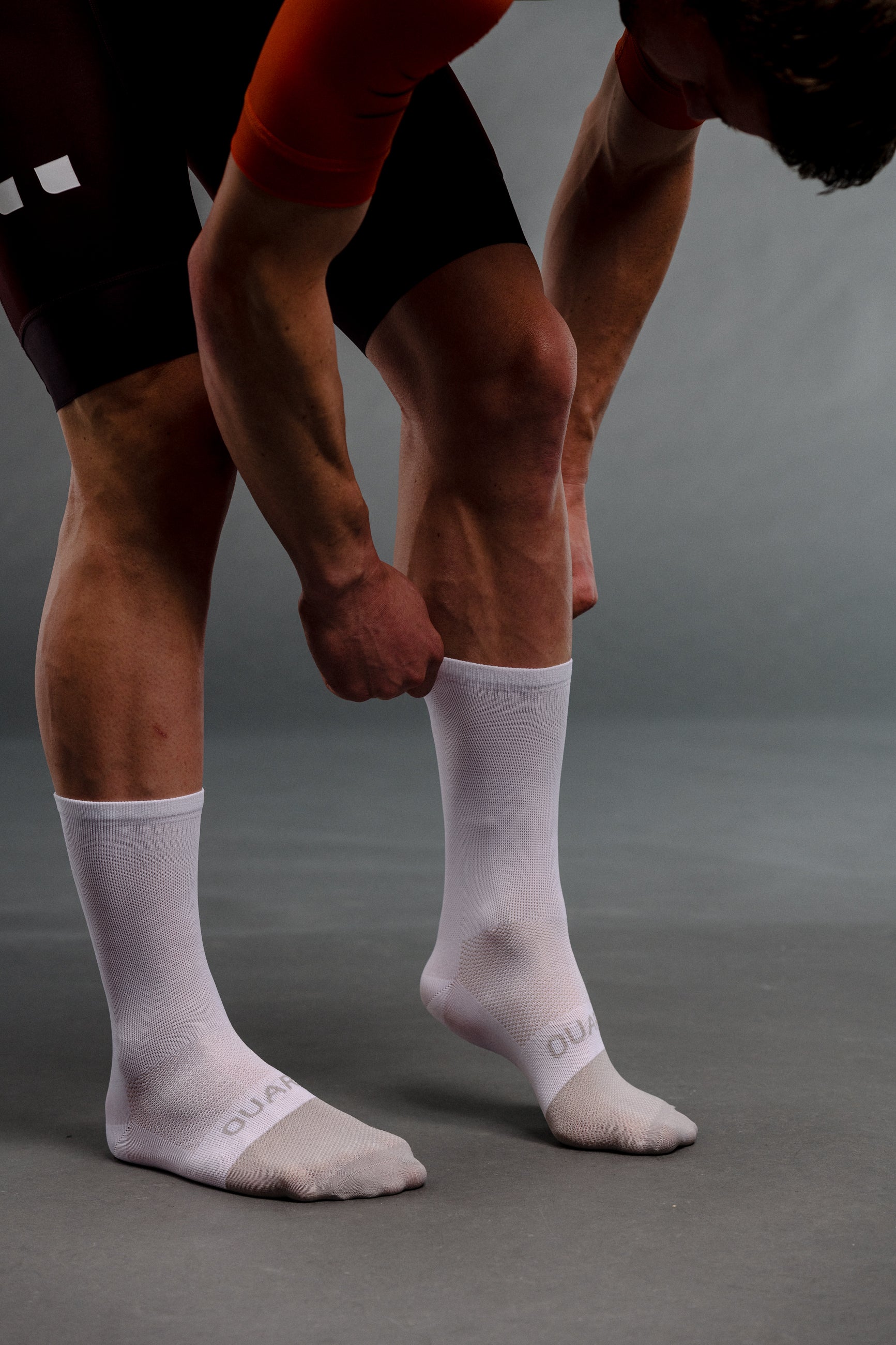 WHITE/GREY - EVO Socks