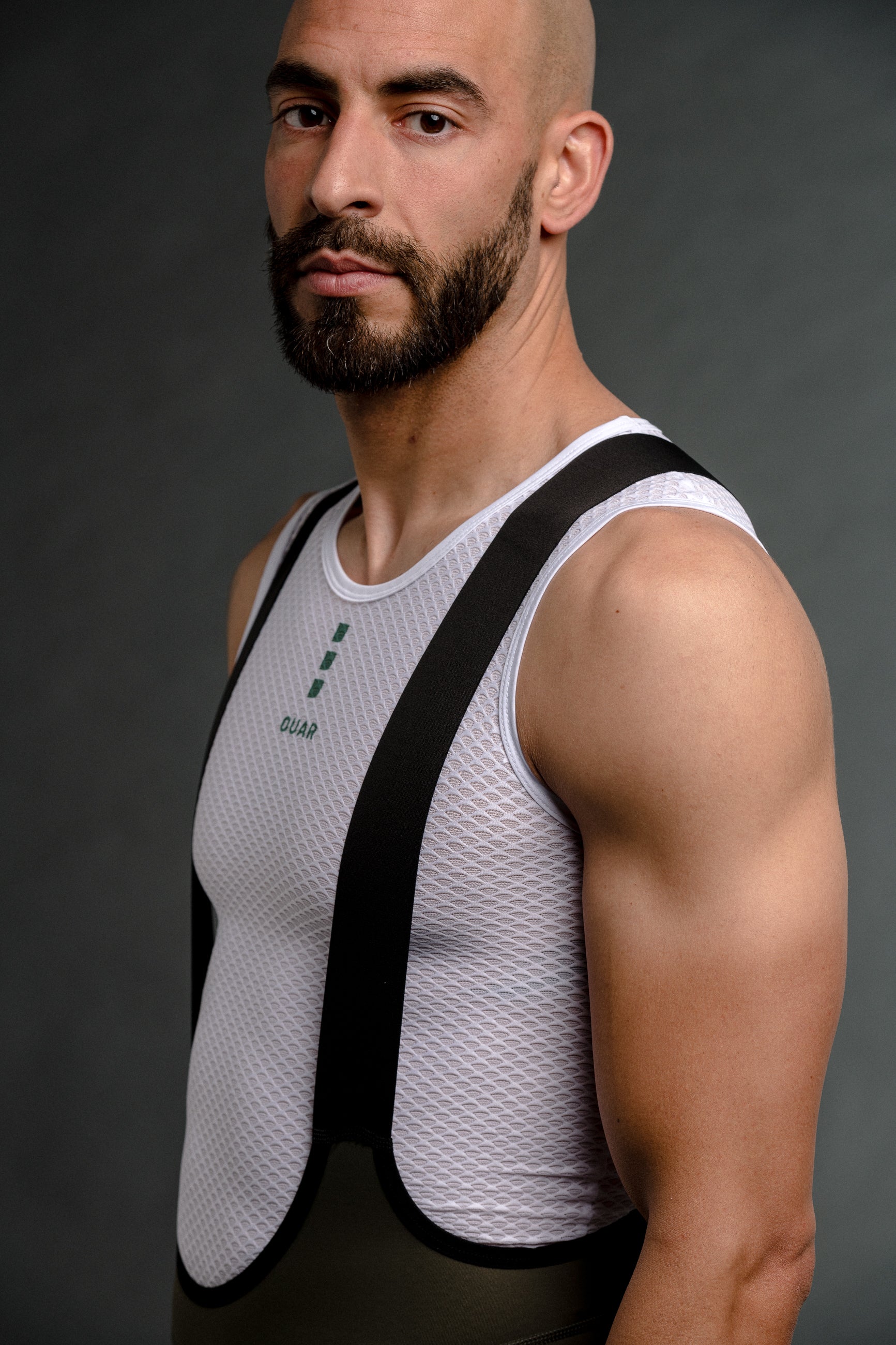 WHITE/AQUA - EVO Base Layer Man