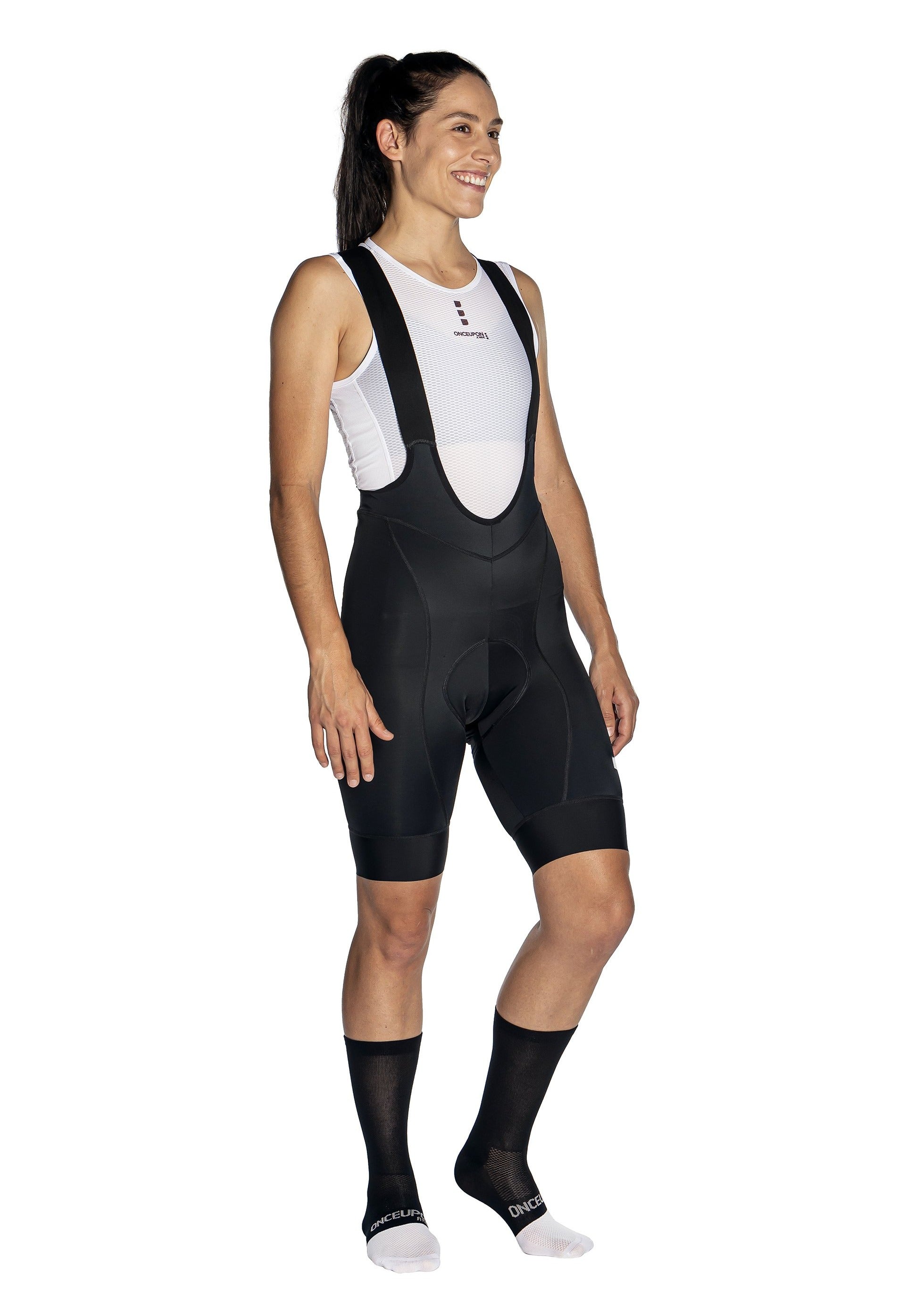 PURE BLACK - SIGNATURE Bib Shorts Woman