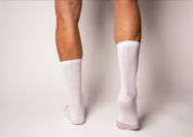 WHITE/GREY - EVO Socks FREE